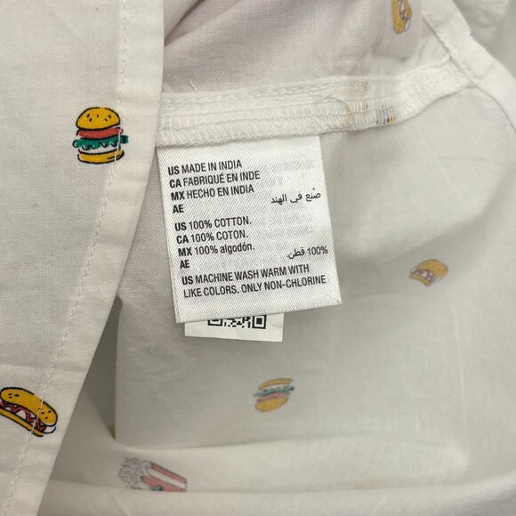 NWT Epic Threads Hotdog/Hamburger Button Up Shirt - Picture 5 of 5